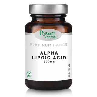 Power Health Platinum Range Alpha Lipoic Acid 300mg 30caps Συμπλήρωμα Διατροφής για Ενίσχυση Ανοσοποιητικού 