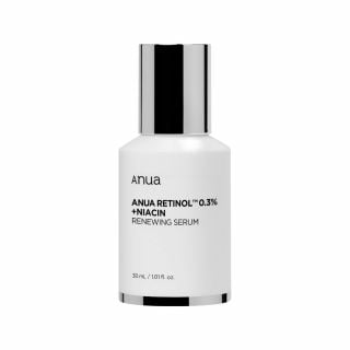 Anua Nano Retinol 0.3% + Niacin Renewing Face Serum 30ml Serum with Retinol & Niacinamide for Youthful Skin