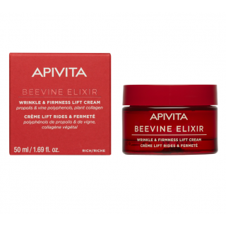 Apivita Beevine Elixir Wrinkle & Firmness Lift Cream Rich Texture Κρέμα Για Σύσφιξη & Lifting Πλούσιας Υφής 50ml 50ml