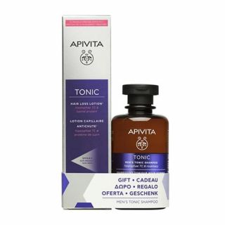Apivita Hair Loss Lotion 150ml + Men's Tonic Shampoo 250ml