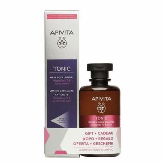 Apivita Hair Loss Lotion 150ml + Women's Tonic Shampoo 250ml