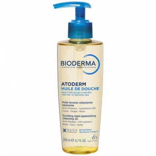 Bioderma Atoderm Huile de Douche 200ml Λάδι Καθαρισμού για Ξηρό, Ατοπικό Δέρμα