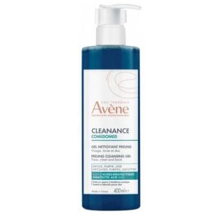 Avene Cleanance Comedomed Peeling Cleansing Gel 400ml Gel Καθαρισμού Απολέπισης για Λιπαρές - Ακνεϊκές Επιδερμίδες