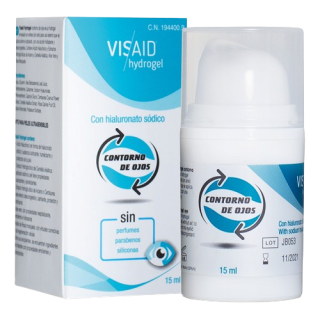 Visaid Hydrogel Eye Contour 15ml Καταπραϋντικό Gel για την Υγιεινή των Βλεφαρίδων