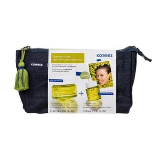 Korres Promo Santorini Grape Poreless Cream 40ml + GIFT Velvet Skin Drink Dry Oil 15ml