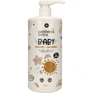 Panthenol Extra 2 σε 1 Σαμπουάν & Αφρόλουτρο για Μωρά