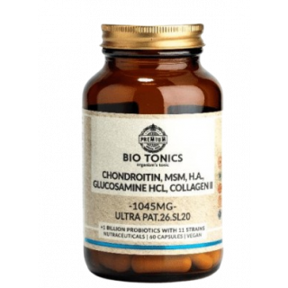 Bio Tonics Ultra PAT  Glucosamine Chondroitin Complex  1045mg & Προβιοτικά