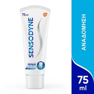 Sensodyne Toothpaste Repair & Protect Cool Mint 75ml Οδοντόκρεμα Βαθιάς Αναδόμησης και Καθημερινής Προστασίας