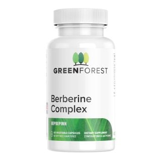 Green Forest Berberine Complex 60tabs Συμπλήρωμα Διατροφής για τη Διατήρηση Φυσιολογικών Επιπέδων Σακχάρου