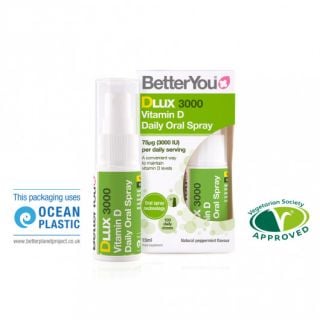 BetterYou DLux 3000 Vitamin D Daily Oral Spray 15ml