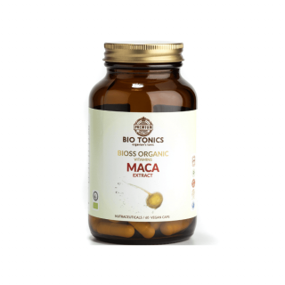 Bio Tonics Bioss Organic Maca Extract 60 Vegan Caps Συμπλήρωμα Διατροφής για Ενίσχυση της Σεξουαλικής Υγείαςγια Άνδρες & Γυναίκες