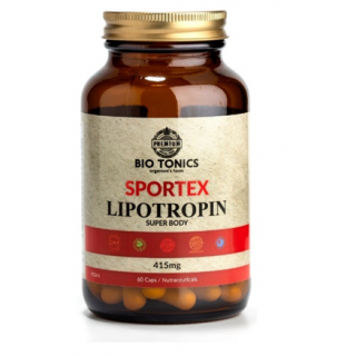 Bio Tonics Sportex Lipotropin Super Body 415mg 60 Vegan Caps Συμπλήρωμα Διατροφής για Απώλεια Βάρους