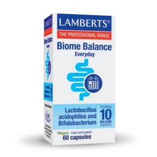 Lamberts Biome Balance Everyday 60caps 10 Billion Friendly Bacteria