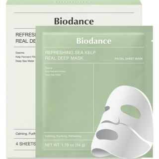 Biodance Refreshing Sea Kelp Real Deep Face Mask 4 items