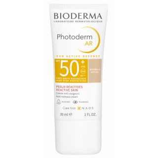 Bioderma Photoderm AR Creme Teintee SPF 50+ 30ml Αντιηλιακή Κρέμα Προσώπου με Χρώμα για Ευρυαγγεία