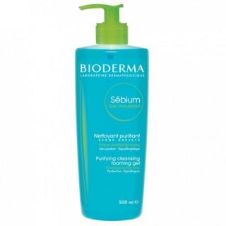 Bioderma Sebium Gel Moussant 500ml Αφρίζον Τζελ Καθαρισμού για Μεικτό / Λιπαρό Δέρμα