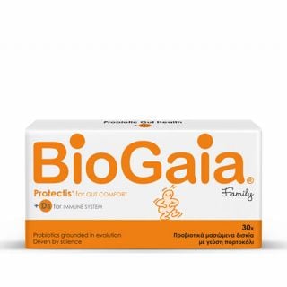 BioGaia ProTectis Family For Gut Comfort +D3 30 Tabs