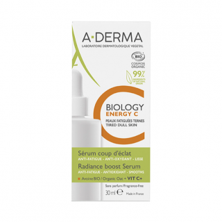 A-Derma Biology Energy C Ορός Λάμψης 30ml 