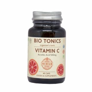 Bio Tonics Vitamin C 500mcg 40 Caps