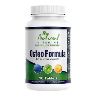 Natural Vitamins Osteo Formula 90 Tabs για τα Οστά