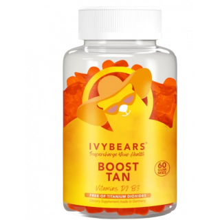 IvyBears Boost Tan 60gummies Συμπλήρωμα Διατροφής για Υγιές Μαύρισμα με Όμορφη Λάμψη
