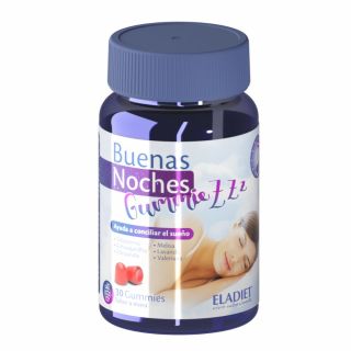 Eladiet Good Night Melatonin Gummiezzz 30gummies Συμπλήρωμα Διατροφής Μελατονίνης για Βελτίωση Ύπνου