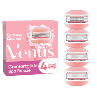 Gillette Venus Comfort Glide Spa Breeze Ανταλλακτικές Κεφαλές Ξυρίσματος 4τμχ