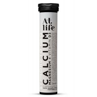 AtLife Strong To Go Calcium + Magnesium + Vitamin D3 20 Eff. Τabs