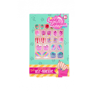 CREATE it! Candy Explosion Self-Adhesive Artificial Nails 24pcs