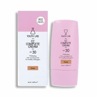 Youth Lab CC Complete Cream Spf30 Shade Honey (Medium) 40ml Καλυπτική Κρέμα Αναδόμησης Με Χρώμα