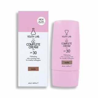 Youth Lab CC Complete Cream Spf30 Shade Mocha (Dark) 40ml Καλυπτική Κρέμα Αναδόμησης Με Χρώμα