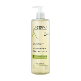 A-Derma Gel Douche Surgras Ultra-rich Shower Gel for Face & Body 750ml