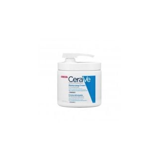 CeraVe Moisturising Cream Με Αντλία 454gr Ενυδατική Κρέμα για Πρόσωπο/Σώμα για Ξηρό & Πολύ Ξηρό Δέρμα