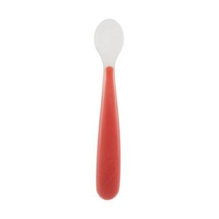 Chicco Silicone Baby Spoon Red