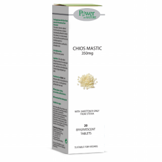 Power Health Chios Mastic 350mg 20 eff.tabs Συμπλήρωμα Διατροφής με Φυσική Mαστίχα Χίου 