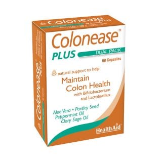 Health Aid Colonease Plus 60 Caps Εντερικές Διαταραχές