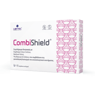 Libytec Combishield 15caps Συμπλήρωμα Διατροφής για την Φυσιολογική Λειτουργία του Ανοσοποιητικού Συστήματος