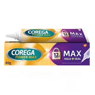 Corega Max Seal Cream 40gr Στερεωτική Κρέμα για Τεχνητή Οδοντοστοιχία
