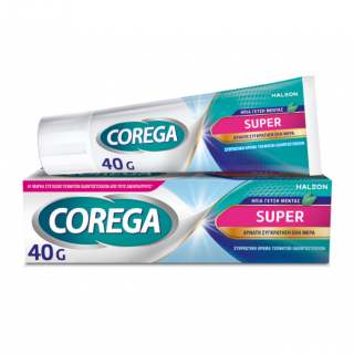 Corega 3D Hold Super 40gr Στερεωτική Κρέμα Οδοντοστοιχιών