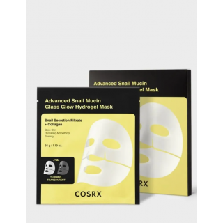 Cosrx Advanced Snail Mucin Glass Glow Hydrogel Mask