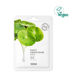 Yadah Daily Green Mask CICA 25ml – Μάσκα Bamboo με Centella για Καταπράυνση & Ενυδάτωση Ευαίσθητης Επιδερμίδας