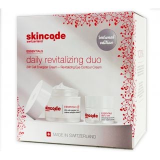 Skincode Promo Daily Revitalizing Duo 24h Cell Energizer Cream, 50ml 24ωρη Αναπλαστική Και Ενυδατική Κρέμα & Revitalizing Eye Contour Cream, 15ml Αναζωογονητική Κρέμα Ματιων