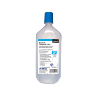 Demo Sodium 0.9% Chloride Twist-Off Στείρο Ισότονο Διάλυμα Έκπλυσης 1000ml