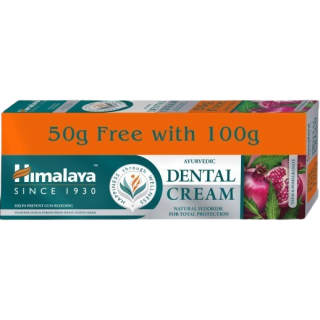 Himalaya Herbals Ayurvedic Dental Cream with Natural Fluoride 100gr