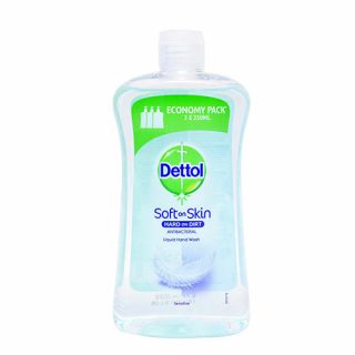 Dettol Soft On Skin Antibacterial Hand Wash Sensitive Refill 750ml