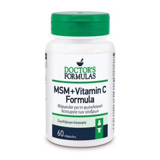 Doctor's Formulas  MSM + Vitamin C Formula 60 Caps