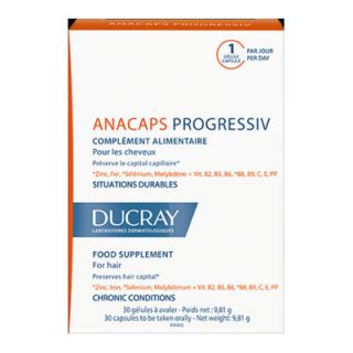 Ducray Anacaps Progressiv 2 x 30 Caps