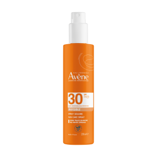 Avene Solaire Spray Spf30 Invisible Face & Body Sunscreen 200ml