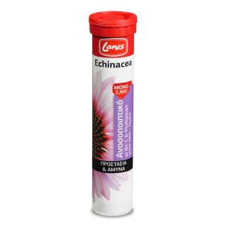 Lanes Echinacea, Vitamin C 20 Effervescent Tabs Αναβράζουσες Ταμπλέτες