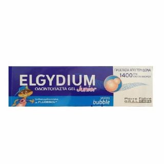 Elgydium Junior Bubble Toothpaste Gel 50ml 1400ppm